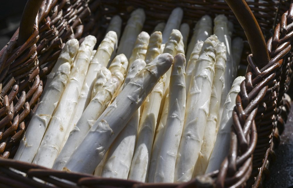 Oficiálny zber špargle v Brandenbursku 