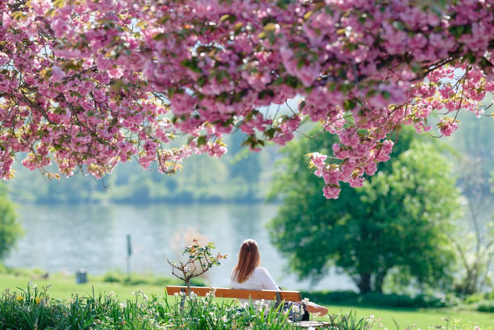 Jarné počasie v Nemecku 