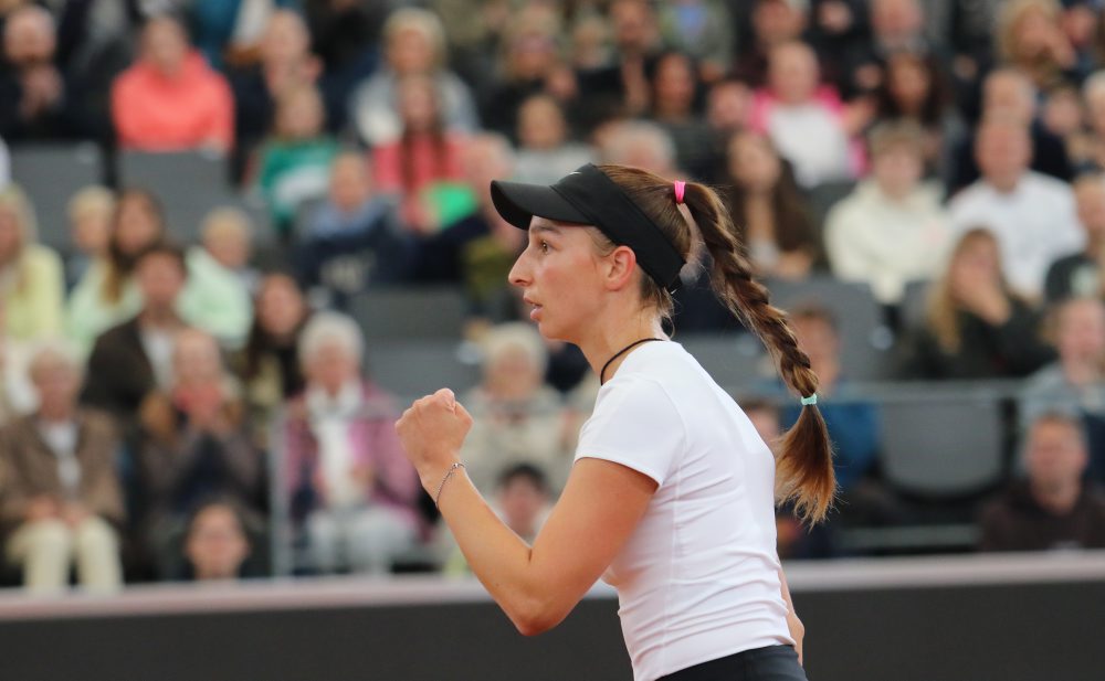 Finále dvojhry žien v Hamburgu: Tamara Korpatschová - Anna Bondarová 