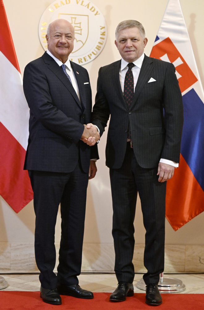 Fico prijal rakúskeho kancelára Christiana Stockera