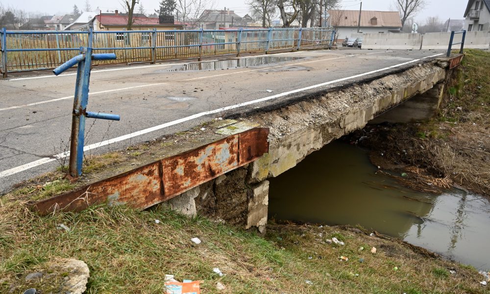 Rekonštrukcia mosta M1843 v obci Vojčice v okrese Trebišov 