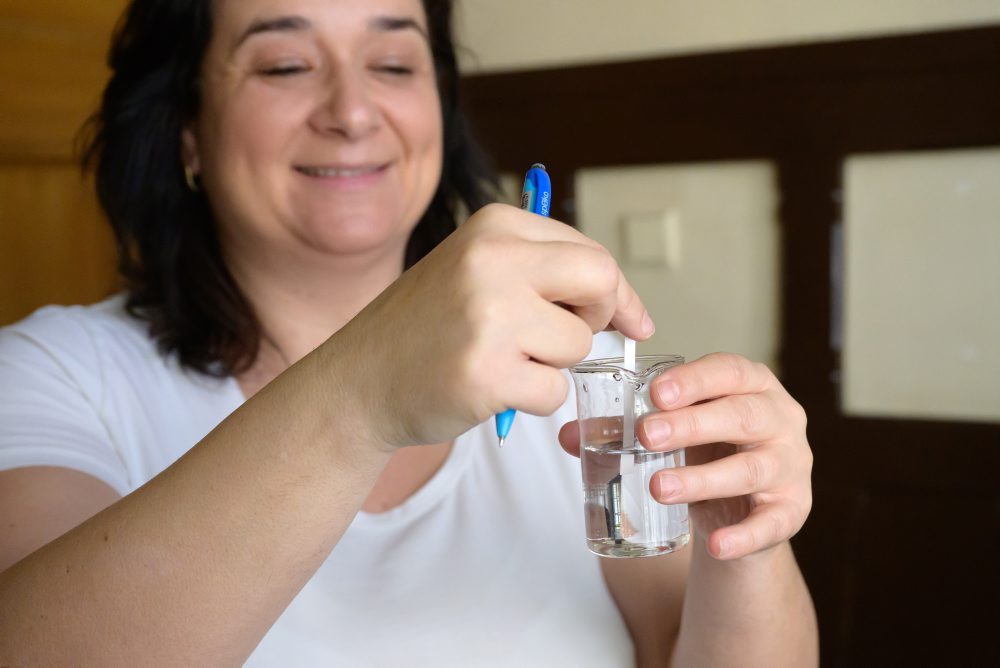 Testovanie vzoriek v rámci Svetového dňa vody 