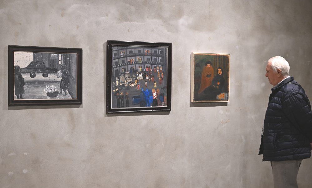 Vernisáž výstavy Omara Mara Oláh: Toto vidím cez zadné okno pri západe slnka