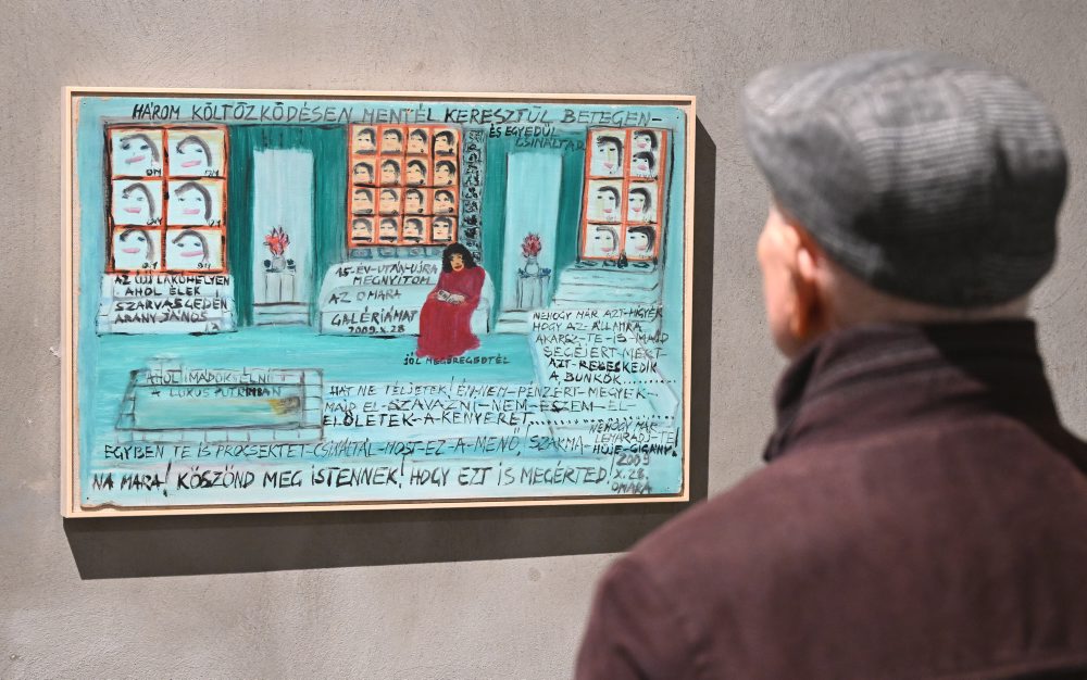 Vernisáž výstavy Omara Mara Oláh: Toto vidím cez zadné okno pri západe slnka