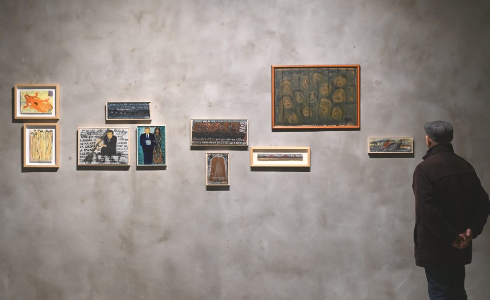 Vernisáž výstavy Omara Mara Oláh: Toto vidím cez zadné okno pri západe slnka