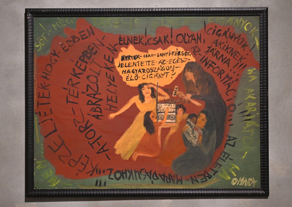 Vernisáž výstavy Omara Mara Oláh: Toto vidím cez zadné okno pri západe slnka