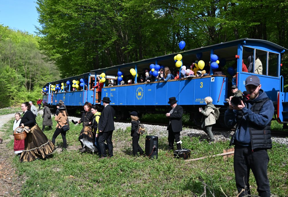 Otvorenie sezóny na Košickej detskej historickej železnici  