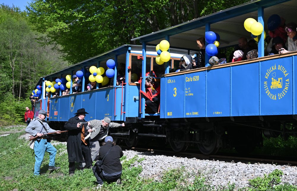 Otvorenie sezóny na Košickej detskej historickej železnici  