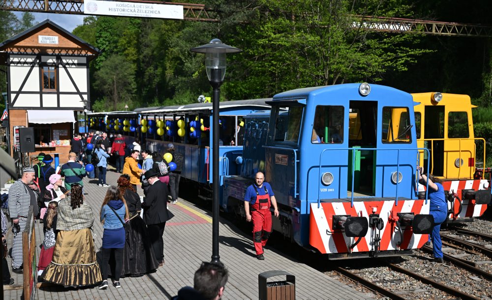 Otvorenie sezóny na Košickej detskej historickej železnici  