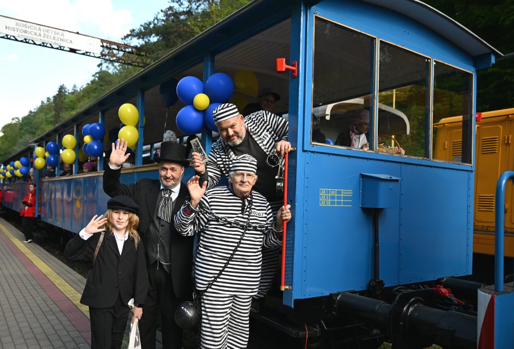 Otvorenie sezóny na Košickej detskej historickej železnici  