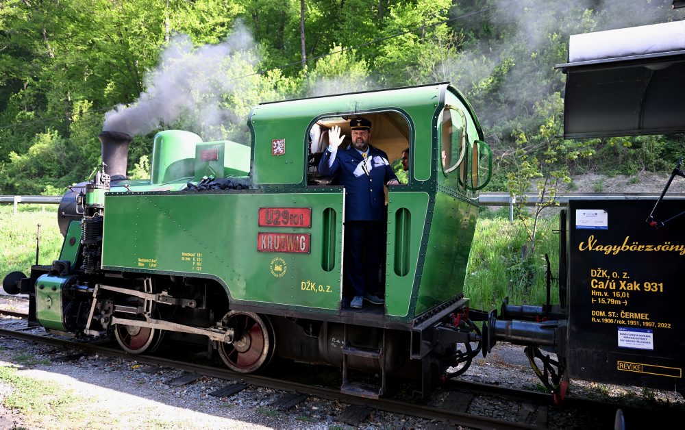Otvorenie sezóny na Košickej detskej historickej železnici  