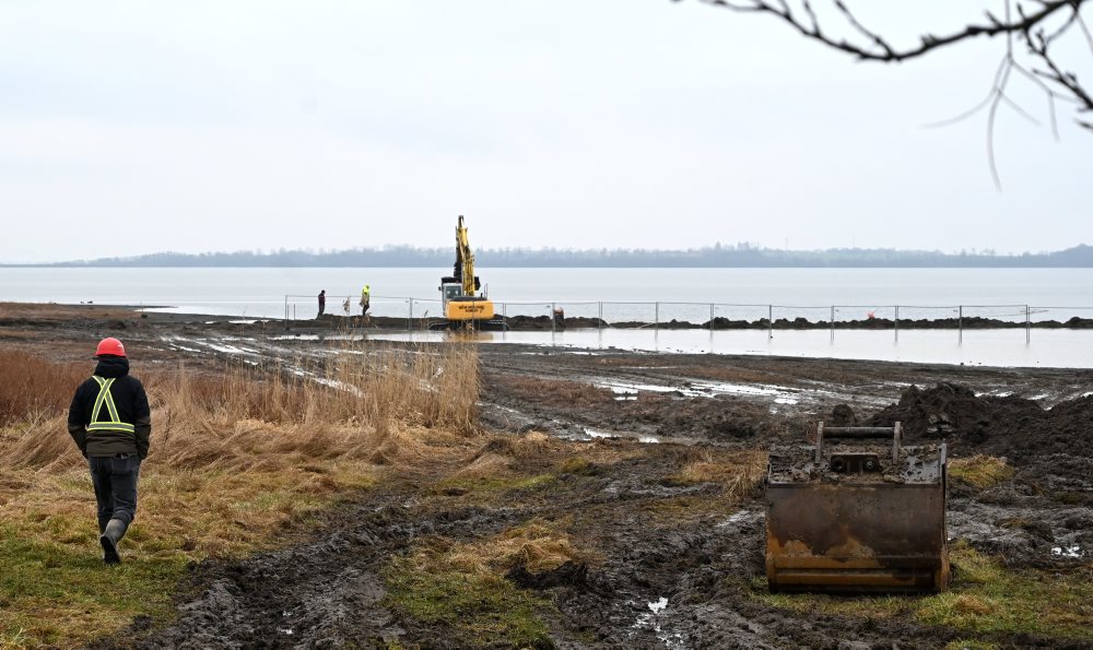 Výstavba pešej promenády na Zemplínskej širave