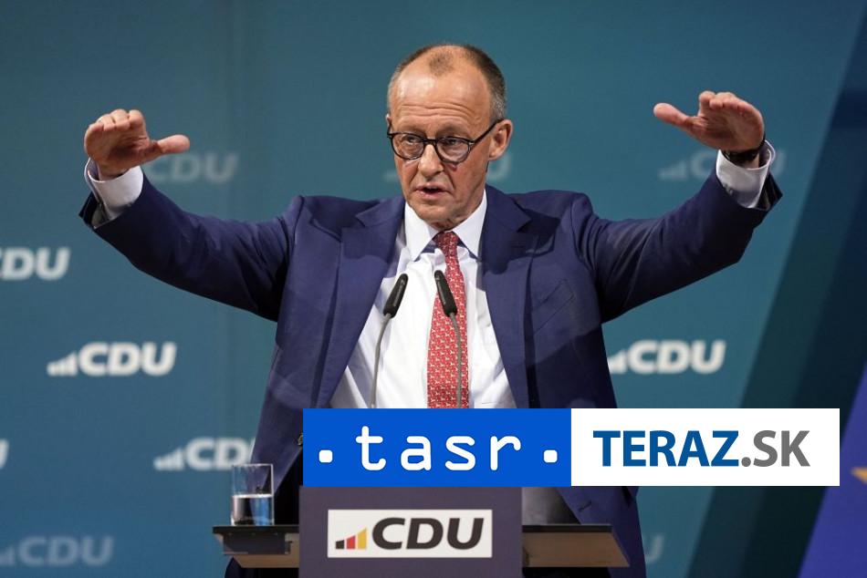 Líder CDU Merz verí,že EÚ dokáže konštruktívne spolupracovať s Trumpom