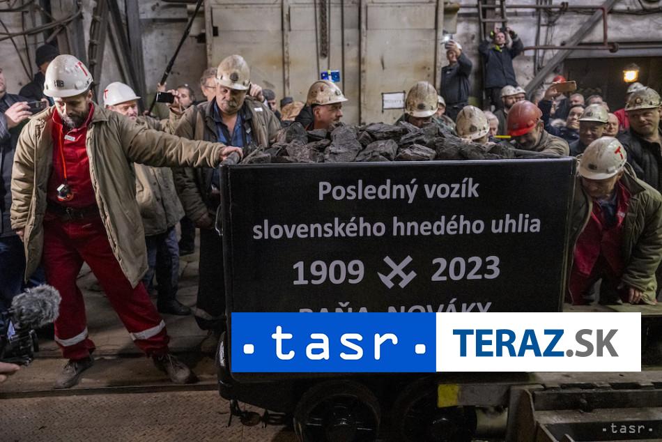VIDEO: Z Bane Nováky vyviezli poslednú tonu uhlia