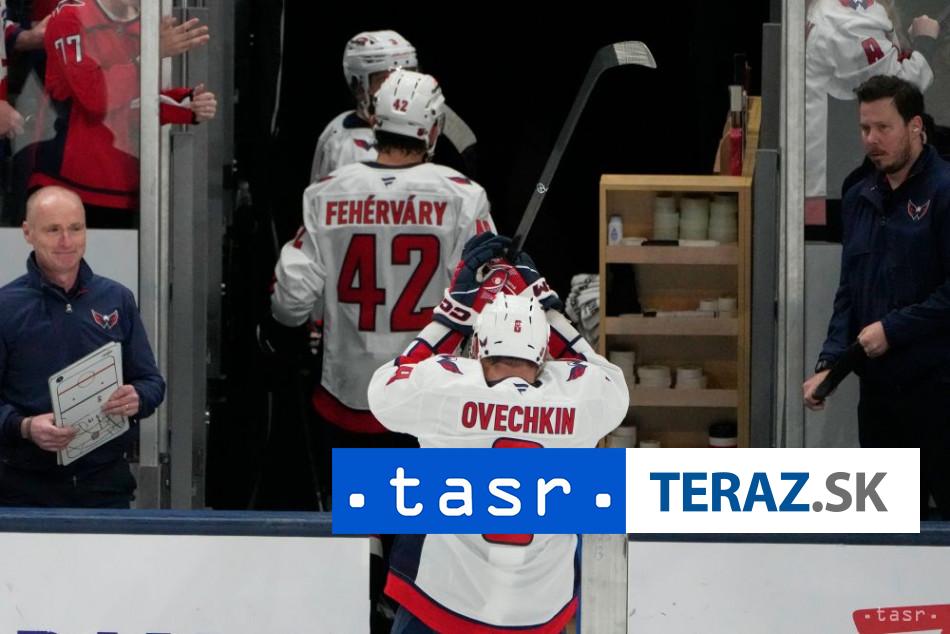 Fehérváry asistoval pri triumfe Washingtonu, bodoval aj Černák