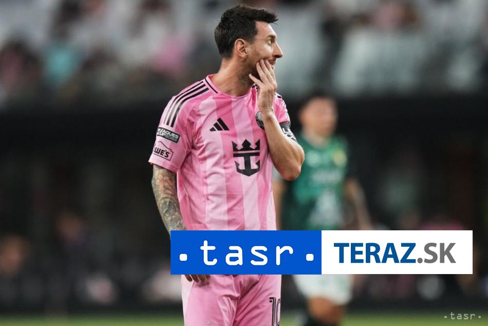 Messi bol späť v zostave Interu Miami, jeho tím vypadol z pohára