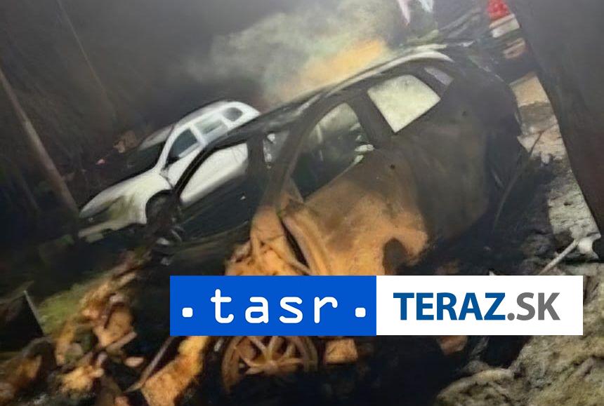 V Bratislave zhoreli v noci 2 autá, škodu odhadujú na vyše 50.000 eur