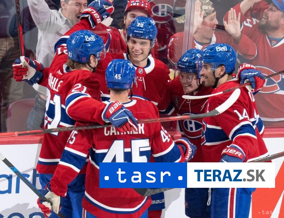 Photo: TERAZ.sk Juraj Slafkovský makes outdoor debut as Montreal plays Winnipeg
