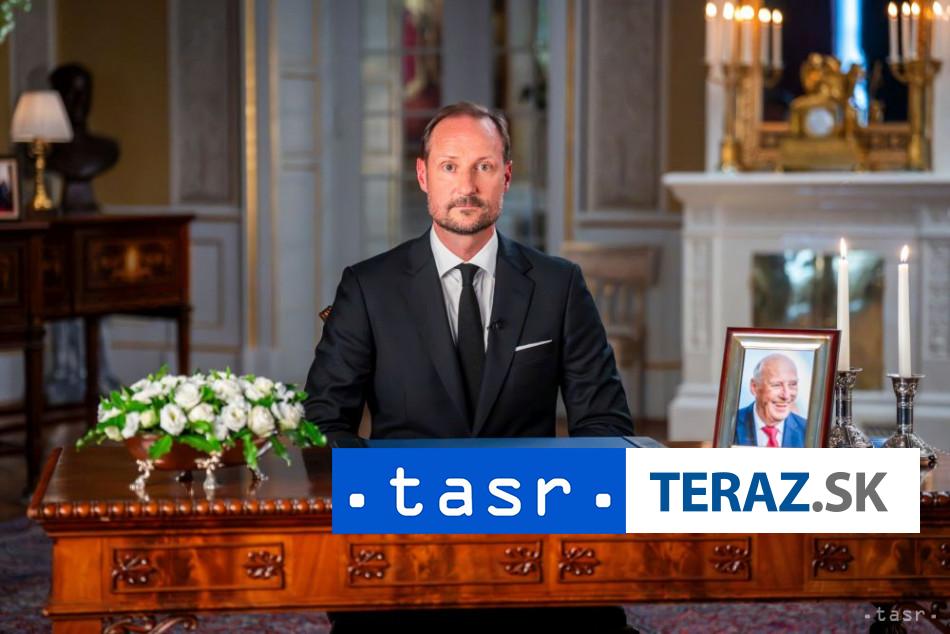 Nový kráľ Haakon VIII. prvýkrát prehovoril k národu, vzdal hold otcovi