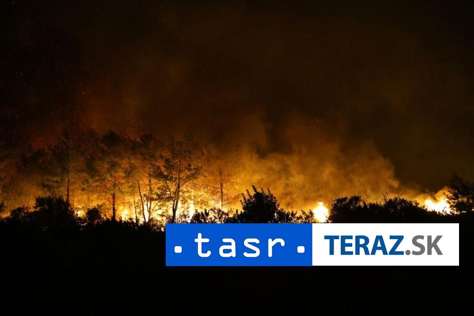 Juh Turecka zasiahli rozsiahle lesné požiare