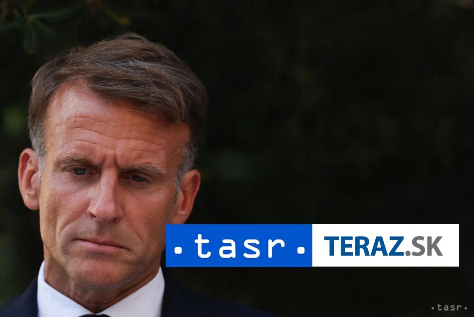 Francúzsko dodá Ukrajine protiraketové strely, oznámil Macron